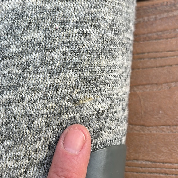 BOGS Grayish/Greenish and White/Grey Heather Fabric Top Winter Bogs EUC - Picture 7 of 7